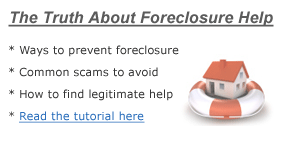 Truth About Foreclosure Help