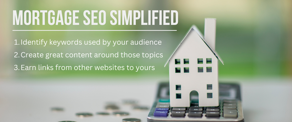 Mortgage SEO simplified
